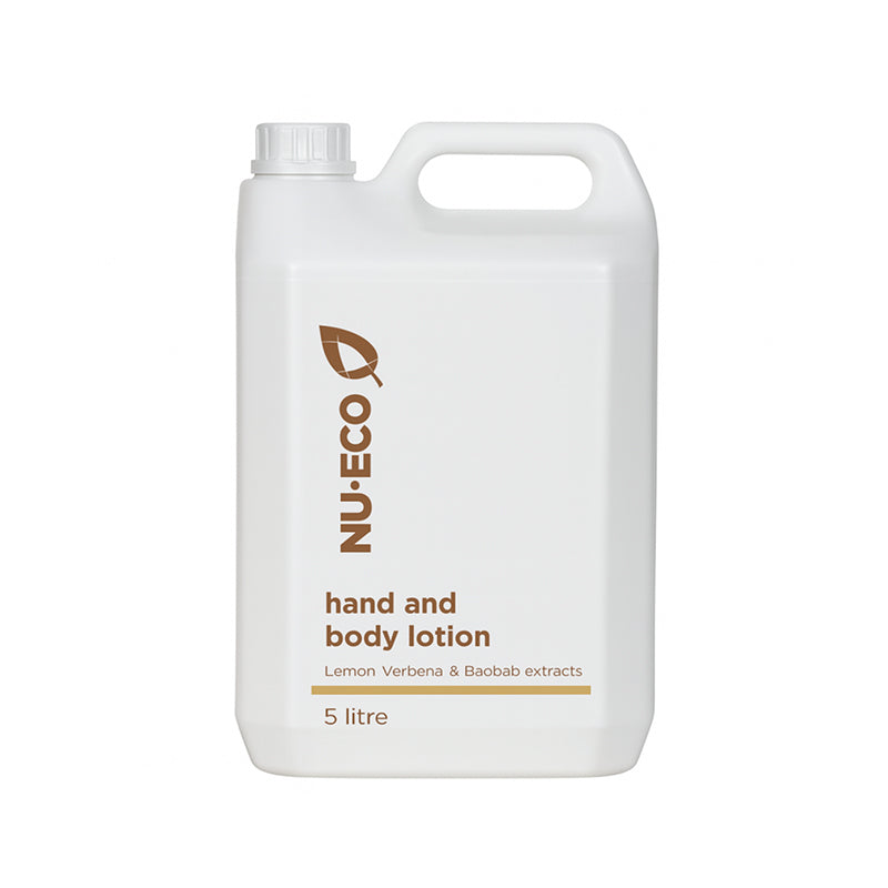 Nu Eco Baobab Hand & Body Lotion 5 L – Bulk Refill for Sustainable Skincare