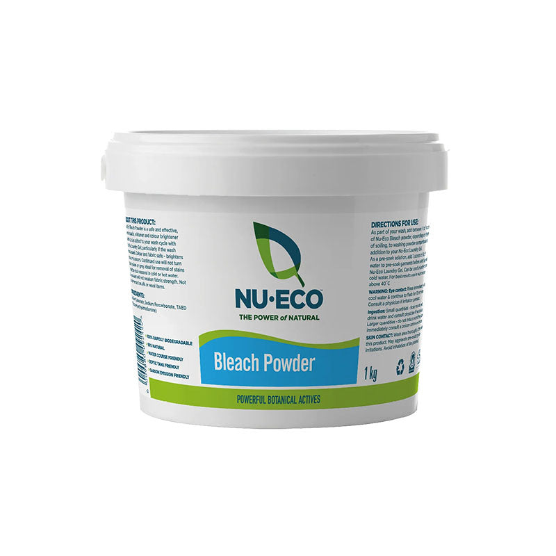 Nu Eco Bleach powder - Friendly Whitening Power with Fabric Safe Performance 1kg