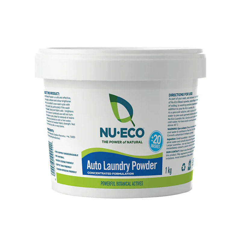 Nu Eco Laundry Powder 1KG – The Ultimate Eco-Friendly Laundry Solution