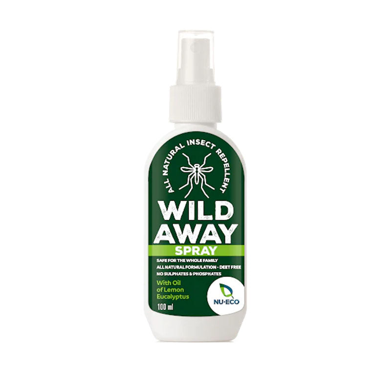 Nu Eco Wild Away Spray – 100ml Natural Insect Repellent