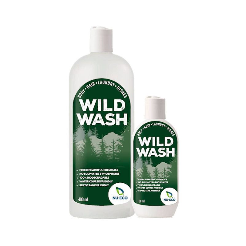 Nu Eco Wild Wash – 400ml Natural 4-in-1 Outdoor Cleanser