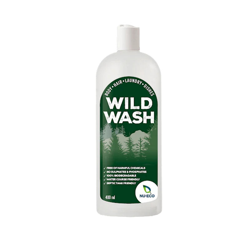 Nu Eco Wild Wash – 400ml Natural 4-in-1 Outdoor Cleanser