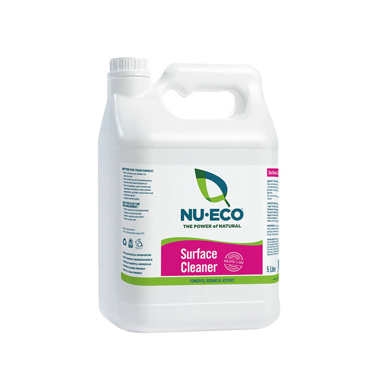 Nu Eco Hygienic Hand and Surface Cleanser 5 Litre – Bulk Refill for Eco-Safe, Daily Sanitisation