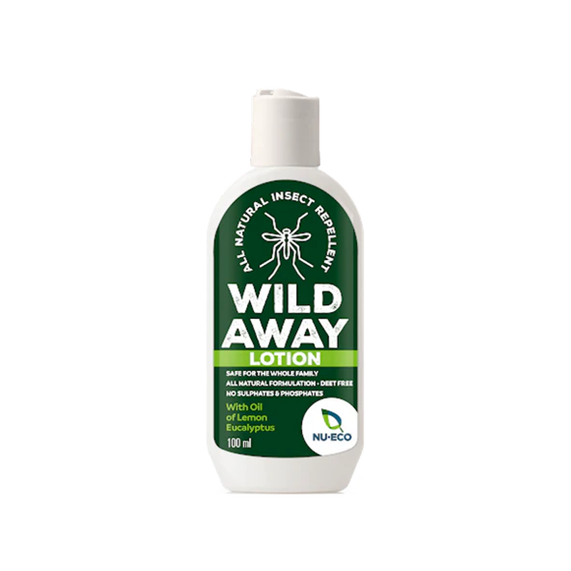 Nu Eco Wild Away Lotion 100ml – Natural Insect Defence in a Bottle